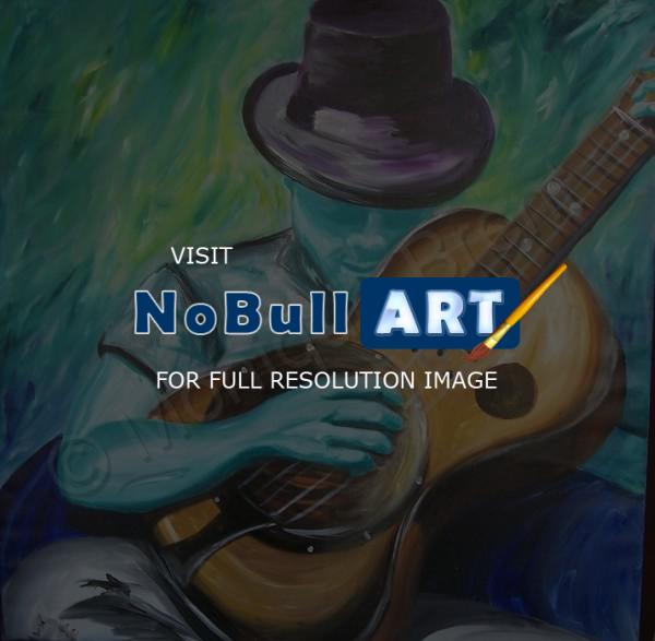Musical - Playing In The Shadows - Acrylic