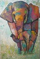Elephant In The Room Series - Mystical Wonder - Acrylic